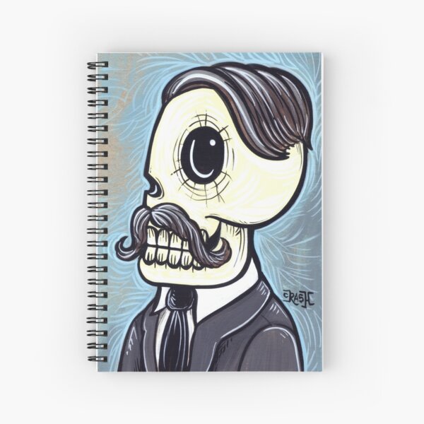Mr. Blue Spiral Notebook