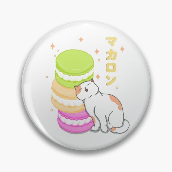Item preview, Kawaii Cat and Macaron designed and sold by Kimprut.