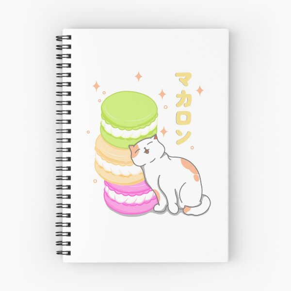 Item preview, Kawaii Cat y Macaron designed and sold by Kimprut.