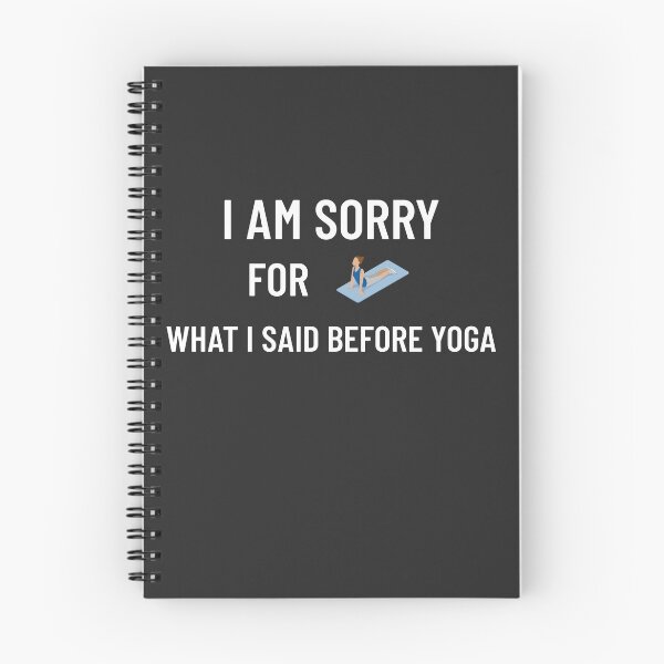 Item preview, I am Sorry fow What I Said before Yoga designed and sold by malkhteb.