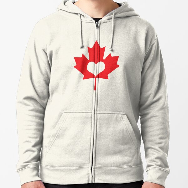 Canada Flag - Premium Hoodie - Royal Blue – Live Life The Brand