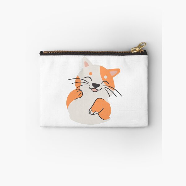 Item preview, Cute cat waving designed and sold by happyfunshop.