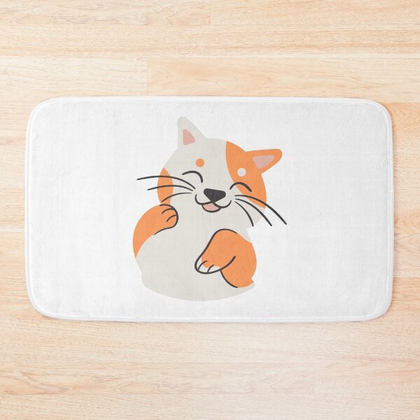 Item preview, Cute cat waving designed and sold by happyfunshop.