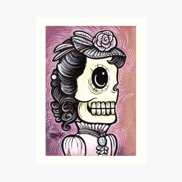 Ms. Pink Art Print