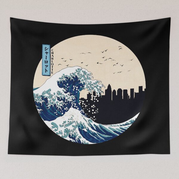 Item preview, Charlotte Kanagawa Wave designed and sold by DFerraz.