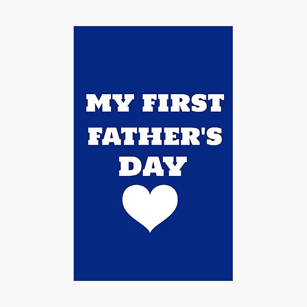 Item preview, My first father's day designed and sold by basileiossav.