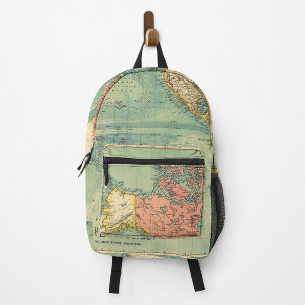 Item preview, Vintage Map of The World 1883 designed and sold by kookakate.