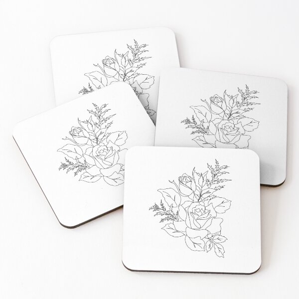 Item preview, Flowers line drawing. Botanical print. Abstract face with flowers. Scandinavian print, Nordic, Trendy print, Styled, Scandinavian art, Modern art, Wall art, Print, Minimalistic, Modern Poste   designed and sold by Nina Velychko.
