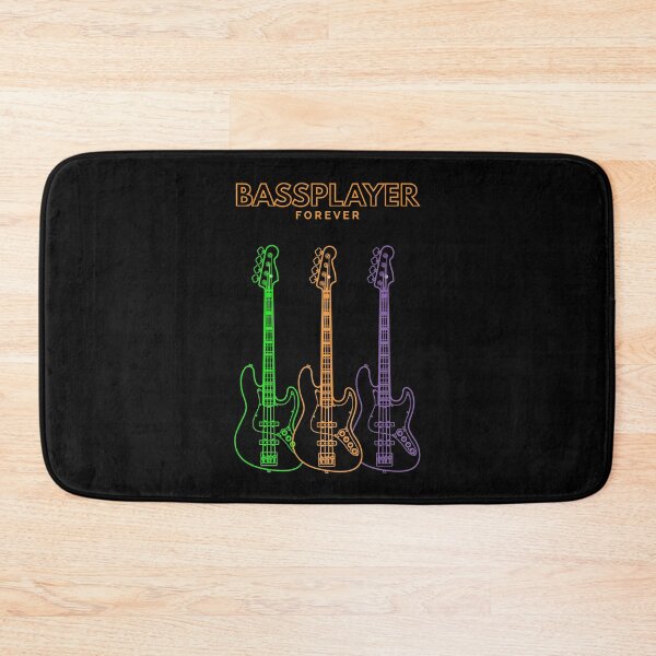 Item preview, Bassplayer Forever J-style Bass Guitar Outline designed and sold by nightsworthy.