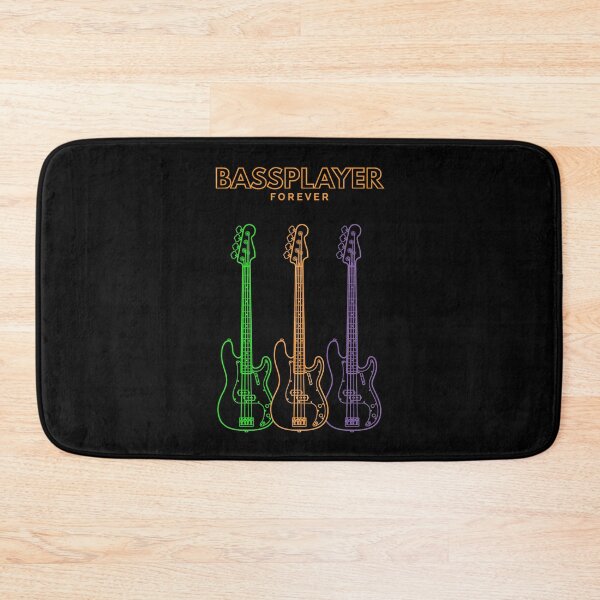 Item preview, Bassplayer Forever P-style Bass Guitar Outline designed and sold by nightsworthy.