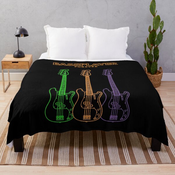 Item preview, Bassplayer Forever P-style Bass Guitar Outline designed and sold by nightsworthy.