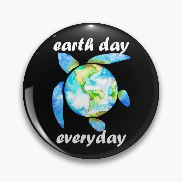 Item preview, Earth Day Everyday Turtle Earth Watercolor Art Earth Day Gear designed and sold by DynamicDesign.