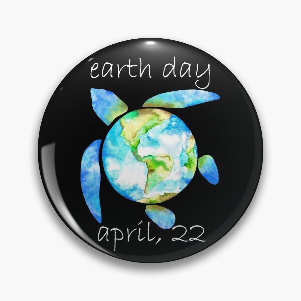 Item preview, Sea Turtle Earth Watercolor Earth Lover April 22 Earth Day Gear designed and sold by DynamicDesign.