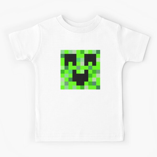 Creeper Kids T Shirts Redbubble - minecraft t shirt creeper roblox