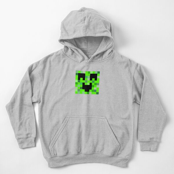 Minecraft Hoodie Boys Creeper Green Jumper Gamer Kids Hooded