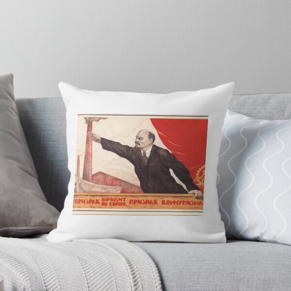 Item preview, Sovjet Poster: The Ghost of Communism is in Europe (Lenin) designed and sold by Technokrat.