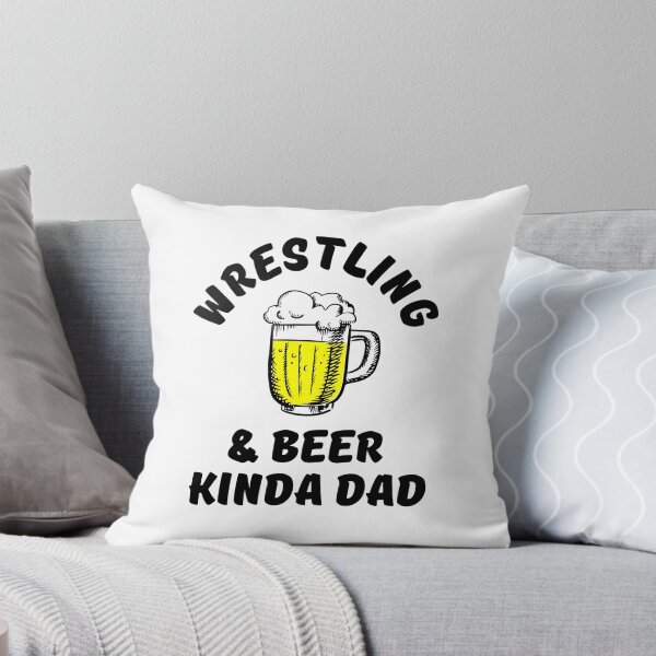 Item preview, Wrestling & beer kinda dad designed and sold by TheGreenGoat.