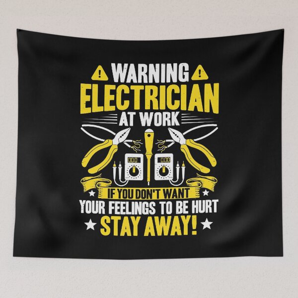 Item preview, Electrician Lineman Wireman Electronics Technician designed and sold by Krautshirts.