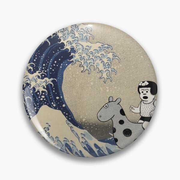 Item preview, Nancy Meets The Great Wave designed and sold by BobPagani.
