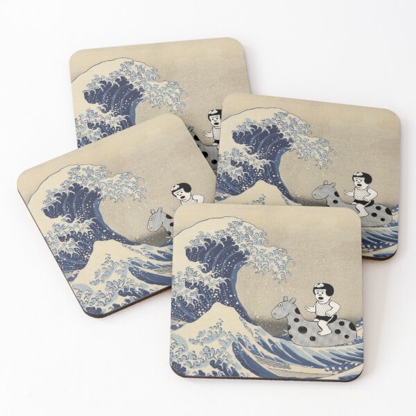 Item preview, Nancy Meets The Great Wave designed and sold by BobPagani.