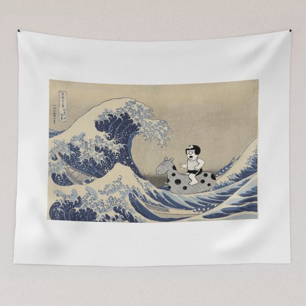 Item preview, Nancy Meets The Great Wave designed and sold by BobPagani.