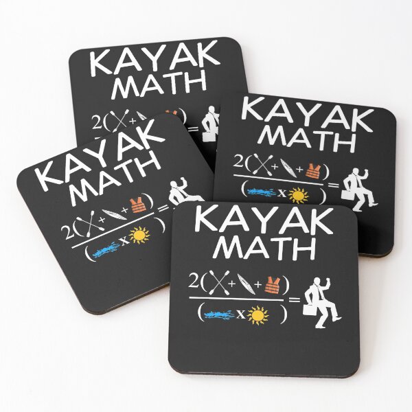 Item preview, Funny Kayak Math Kayaking Kanuing Canoeing Paddle Boating designed and sold by thomash2.