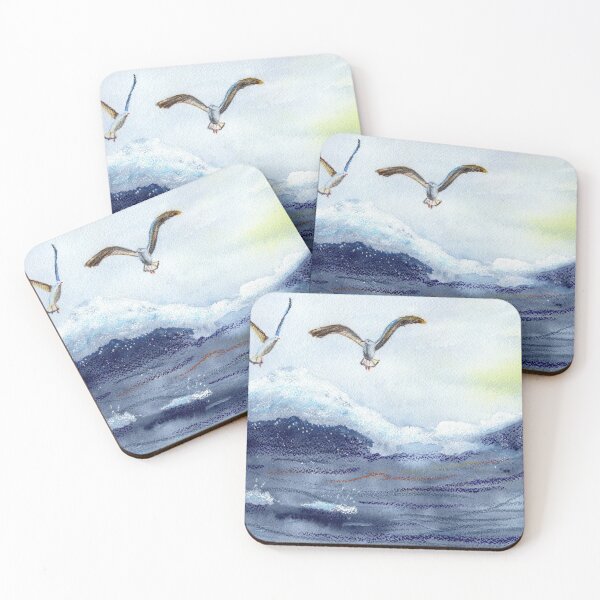 Item preview, Wild Ocean Watercolor Mixed Media designed and sold by Sandra Connelly.
