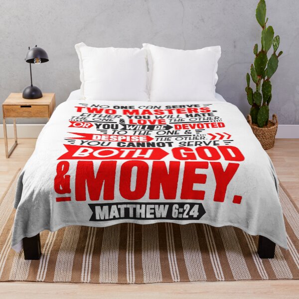 Item preview, Matthew 6:24 designed and sold by plushism.