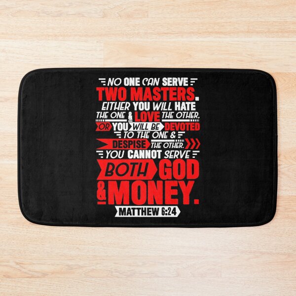 Item preview, Matthew 6:24 designed and sold by plushism.