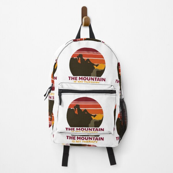Item preview, The Mountain Is My Therapy designed and sold by Red-ElYoubi.