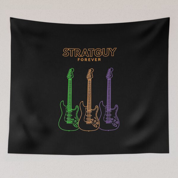 Item preview, Stratguy Forever S-Style Guitar Outline designed and sold by nightsworthy.