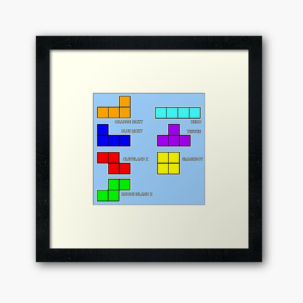 tetris block names