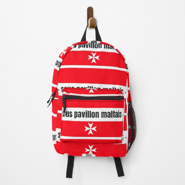 Item preview, Maltese flag flag red background Maltese cross designed and sold by skiair.