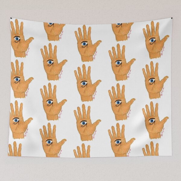 Item preview, Hamsa hand with eye of Ra  designed and sold by Pragonette.