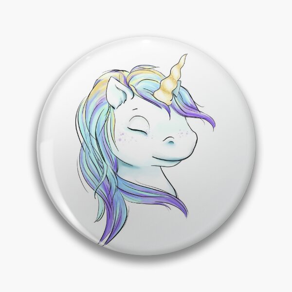 Item preview, Boy Rainbow Unicorn Head Unicorn's Party designed and sold by CreativeBu.