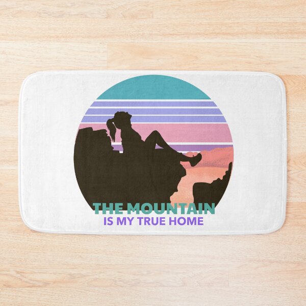 Item preview, The Mountain Is My True Home designed and sold by Red-ElYoubi.