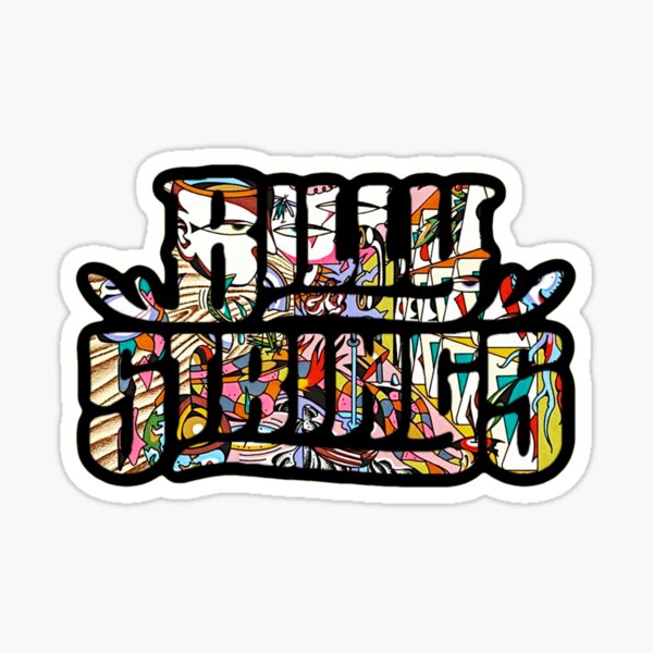 Buffalo Bills Color 4X4 Retro Decal