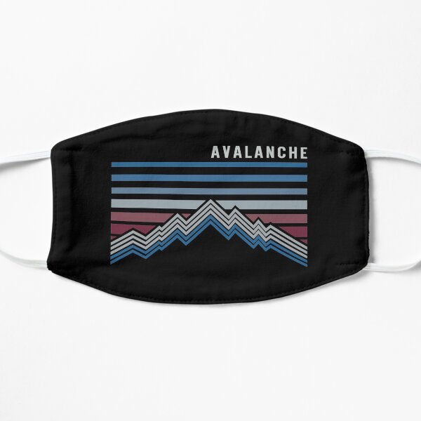 Colorado Avalanche Flat Mask