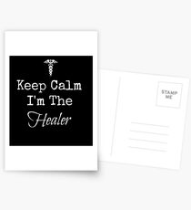 Keep Calm, I'm the Healer! Postcards