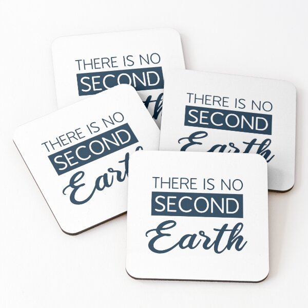 Item preview, There is no second earth blue, earthday,saveearth,eco,ecofriedly designed and sold by challengecafe.