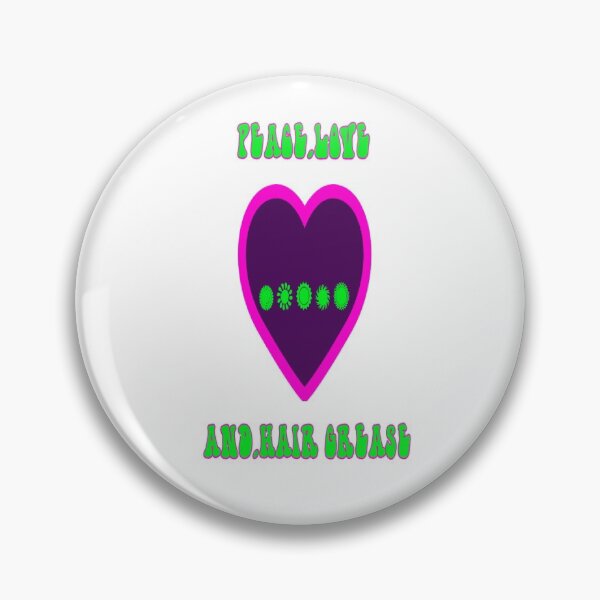 Item preview, HIPPIE LOVEHEART designed and sold by RetroPlaceee.