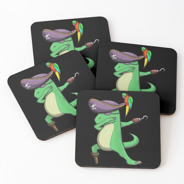 Item preview, Dabbing Pirate Dinosaur T Rex Funny Tyrannosaurus designed and sold by w4wilsonj.