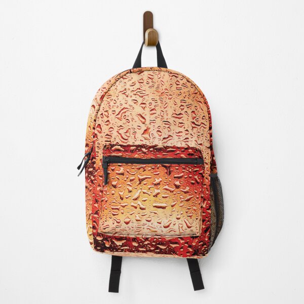 Item preview, Sunset Raindrops: Abstract Coral Orange Water Droplet Pattern designed and sold by Art-PraveenRai.