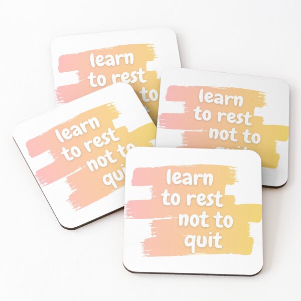 Item preview, Learn to rest not to quit designed and sold by wilder-mind.