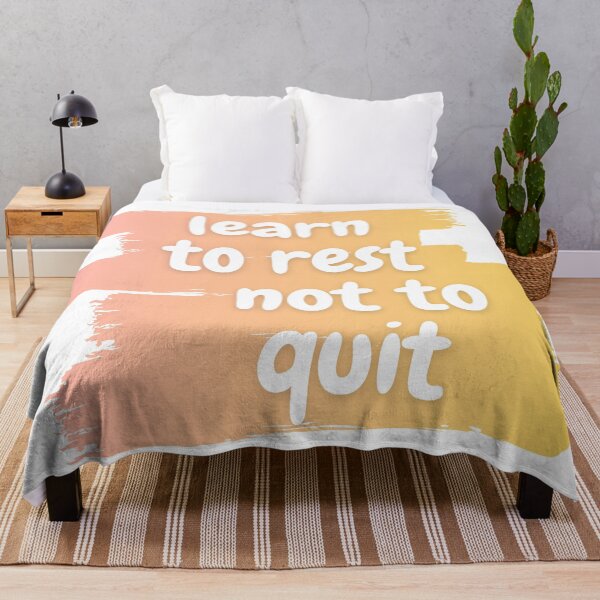Item preview, Learn to rest not to quit designed and sold by wilder-mind.