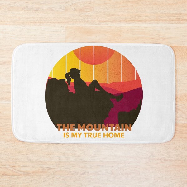 Item preview, The Mountain Is My True Home designed and sold by Red-ElYoubi.