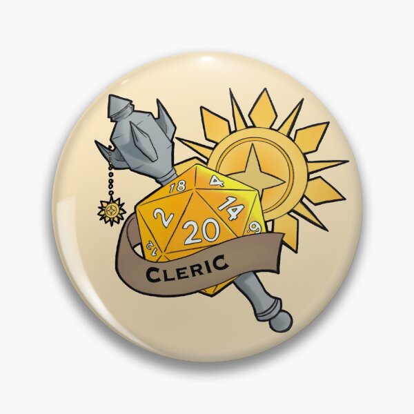 Item preview, Cleric D&D Dice designed and sold by Kimmicomics.