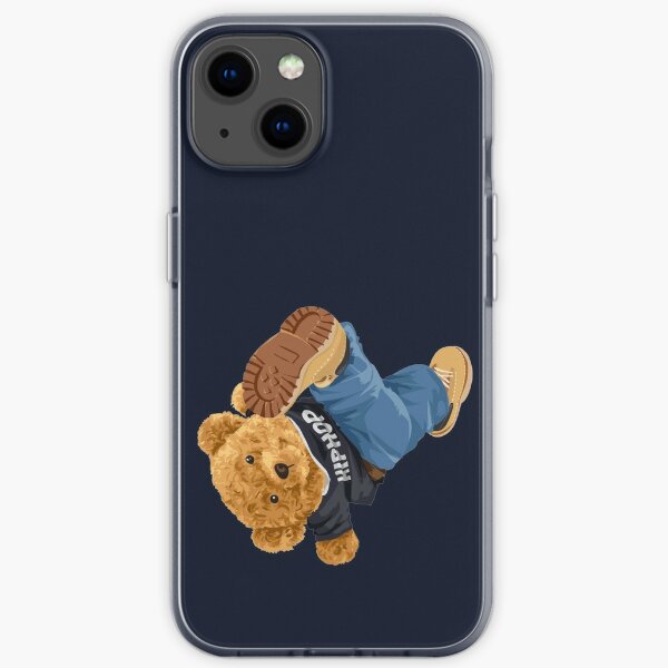 Cute Breakdance Bear - Adograble iPhone Soft Case
