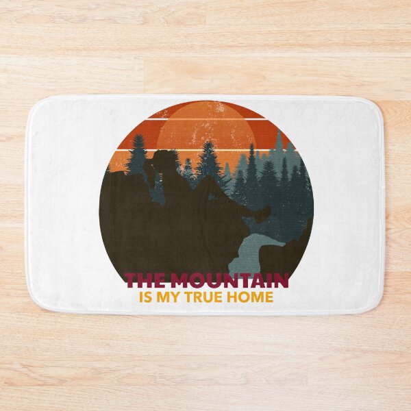 Item preview, The Mountain Is My True Home designed and sold by Red-ElYoubi.