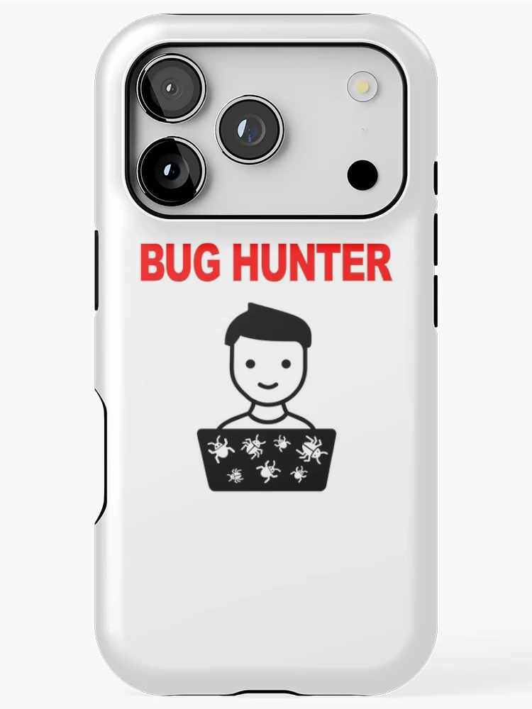 Thumbnail 1 of 4, iPhone Case, Bug Hunter, Software Testing, Software Bugs, Software Tester, Computer Science, Programming Humor designed and sold by Max-Wear.